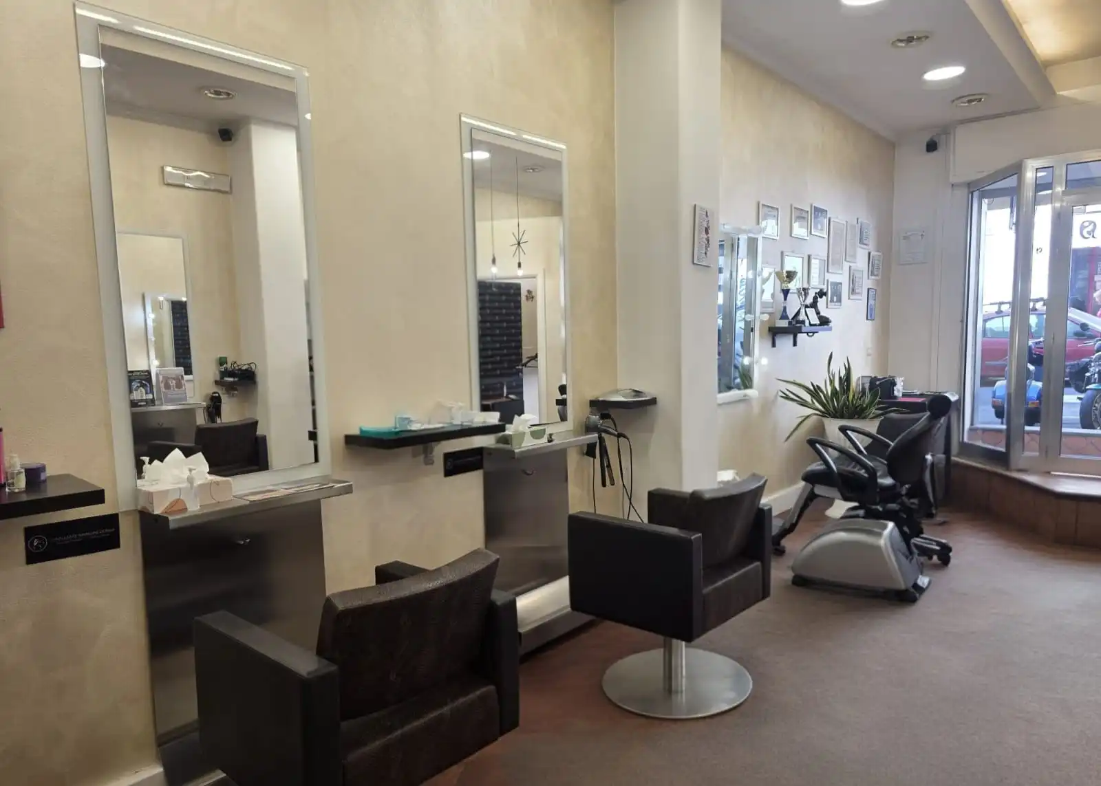 Elegante salone di bellezza